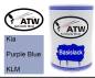 Preview: Kia, Purple Blue, KLM: 500ml Lackdose, von ATW Autoteile West.